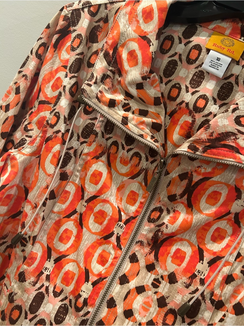 Ruby Rd. Zip Up Jacket - Picture 3 of 5